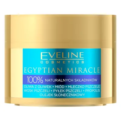 Eveline Cosmetics Egyptian Miracle hidratáló és tápláló krém arcra, testre és hajra 40 ml