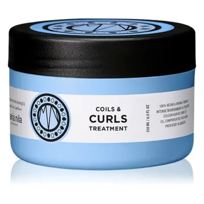 Maria Nila Coils & Curls Treatment Mask tápláló maszk a hullámos és göndör hajra 250 ml