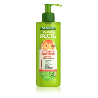 Garnier Fructis Vitamin & Strength leöblítést nem igénylő ápolás a haj megerősítésére 400 ml