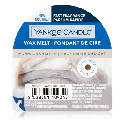 Yankee Candle Warm Cashmere illatos viasz aromalámpába 22 g