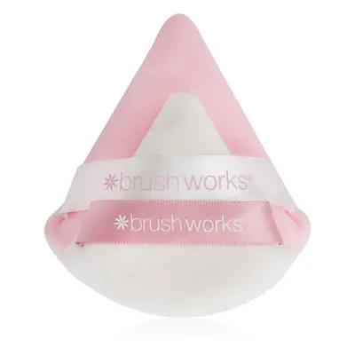 Brushworks Triangular Powder Puff Duo puffni