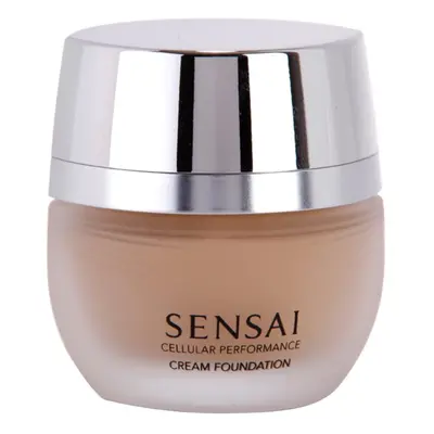 Sensai Cellular Performance Cream Foundation krémalapozó SPF 15 árnyalat CF 13 Warm Beige 30 ml