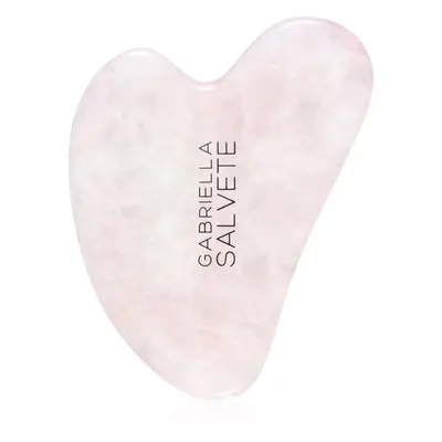 Gabriella Salvete Gua Sha Rose Quartz masszázs szegédeszköz az arcra 1 db