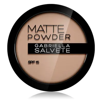 Gabriella Salvete Matte Powder mattító púder SPF 15 árnyalat 03 8 g