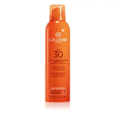 Collistar Special Perfect Tan Moisturizinig Tanning Spray napozó spray SPF 30 SPF 30 200 ml