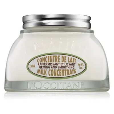 L’Occitane Almond Milk Concentrate feszesítő testkrém 200 ml