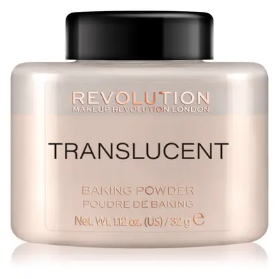 Makeup Revolution Baking Powder porpúder árnyalat Translucent 32 g