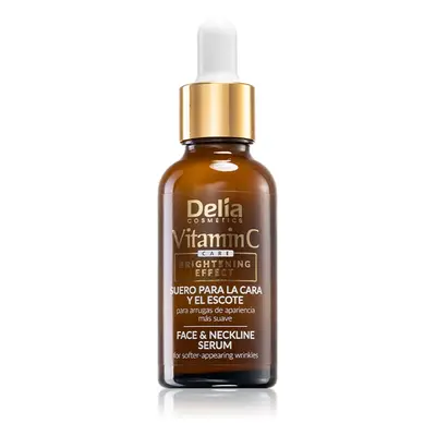 Delia Cosmetics Vitamine C bőrélénkítő szérum C-vitaminnal az arcra és a nyakra 30 ml