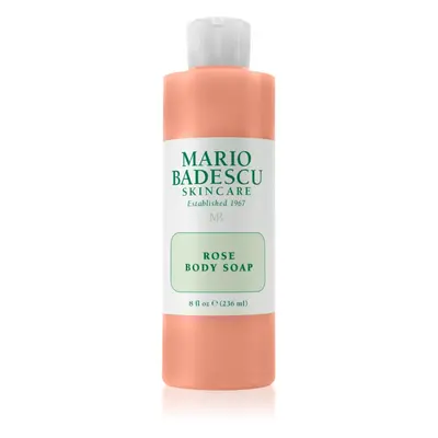 Mario Badescu Rose Body Soap energetizáló tusfürdő gél rózsaolajjal 236 ml