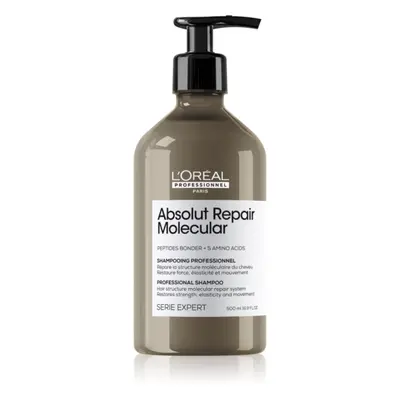 L’Oréal Professionnel Serie Expert Absolut Repair Molecular hajerősítő sampon a sérült hajra 500