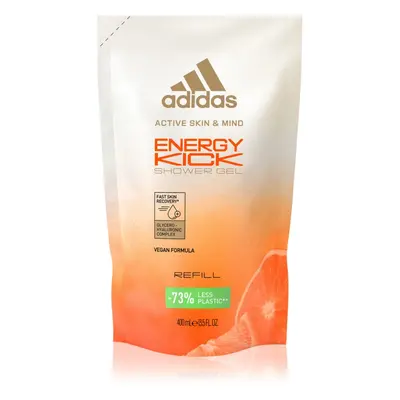 Adidas Energy Kick energizáló tusfürdő gél utántöltő 400 ml