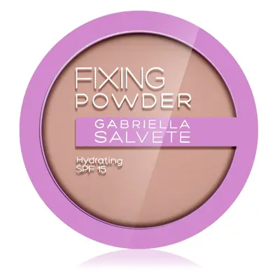 Gabriella Salvete Nude gyengéd kompakt púder SPF 15 árnyalat 04 Nude Beige 8 g