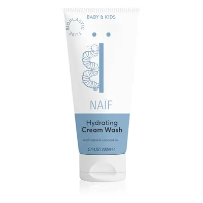 Naif Baby & Kids Hydrating Cream Wash hidratáló tusfürdő gyermekeknek születéstől kezdődően 200 