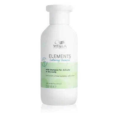 Wella Professionals Elements Calming hidratáló és nyugtató sampon érzékeny fejbőrre 250 ml