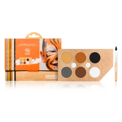 Namaki Color Face Painting Kit Wild Life Face szett gyermekeknek 1 db