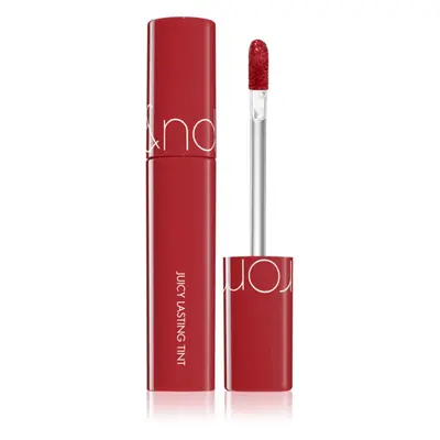 rom&nd Juicy Lasting Magasan pigmentált szájfény árnyalat #19 Almond Rose 5,5 g