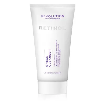 Revolution Skincare Retinol finom állagú tisztító krém a ráncok ellen 150 ml