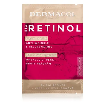 Dermacol Bio Retinol krémes maszk a ráncok ellen 16 ml