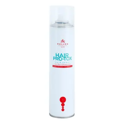 Kallos Hair Pro-Tox lakk száraz és sérült hajra 400 ml