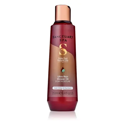 Sanctuary Spa Ruby Oud ápoló tusoló olaj tápláló hatással 250 ml