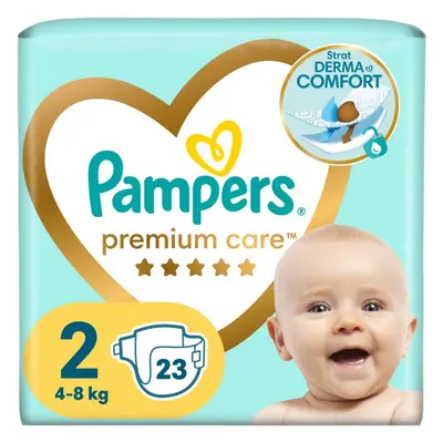 Pampers Premium Care Size 2 eldobható pelenkák 4-8 kg 23 db