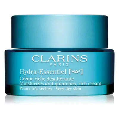 Clarins Hydra-Essentiel [HA²] Rich Cream gazdag hidratáló krém nagyon száraz bőrre 50 ml