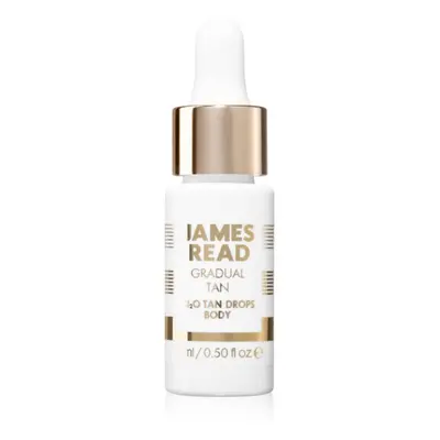 James Read Gradual Tan H2O Tan Drops önbarnító cseppek testre árnyalat Light/Medium 15 ml