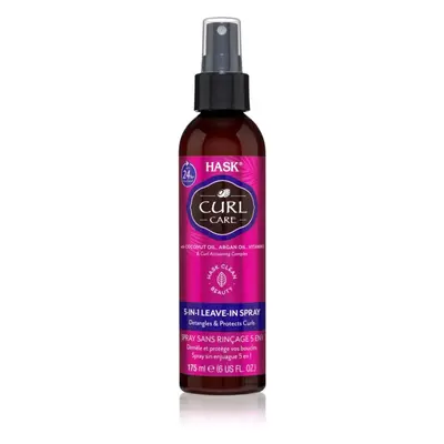 HASK Curl Care leöblítést nem igénylő spray a hullámos és göndör hajra 175 ml