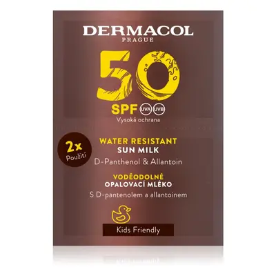 Dermacol Sun Water Resistant vízálló napozótej SPF 50 2x15 ml