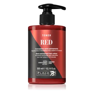 Black Professional Line Toner festék a természetes árnyalatokért Red 300 ml