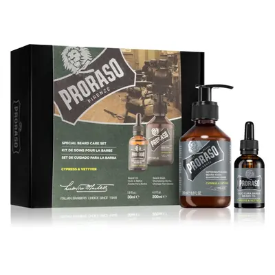 Proraso Set Beard Original ajándékszett Cypress and Vetyver(szakállra) uraknak