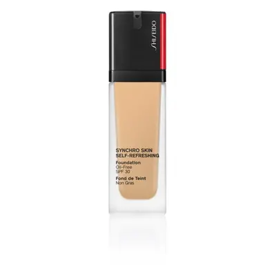 Shiseido Synchro Skin Self-Refreshing Foundation tartós alapozó SPF 30 árnyalat 330 Bamboo 30 ml