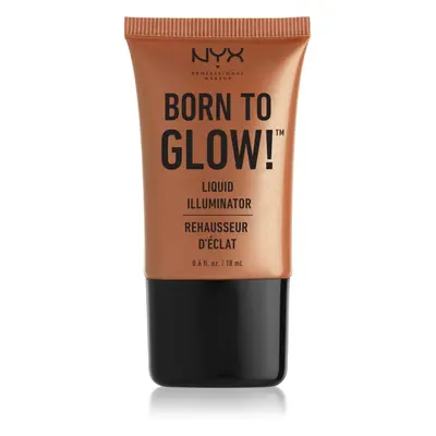 NYX Professional Makeup Born To Glow folyékony bőrélénkítő árnyalat 04 Sun Goddess 18 ml