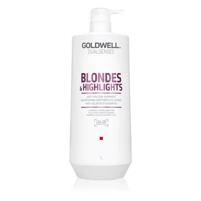 Goldwell Dualsenses Blondes & Highlights sampon szőke hajra semlegesíti a sárgás tónusokat 1000 