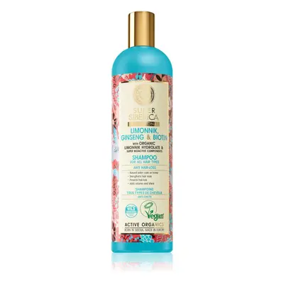 Natura Siberica Limonnik, Ginseng & Biotin sampon hajhullás ellen 400 ml