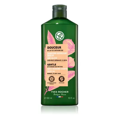 Yves Rocher Douceur finom állagú sampon with Organic Chestnut Milk 300 ml