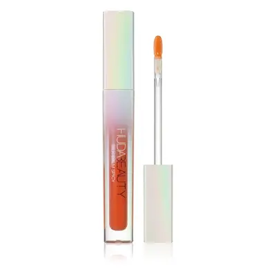 Huda Beauty Silk Balm Spicy színtelen szájfény dúsító hatással melegítő hatású árnyalat Fuego 3 