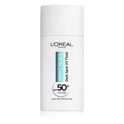 L’Oréal Paris Bright Reveal folyadék a pigmentfoltok ellen SPF 50+ 50 ml