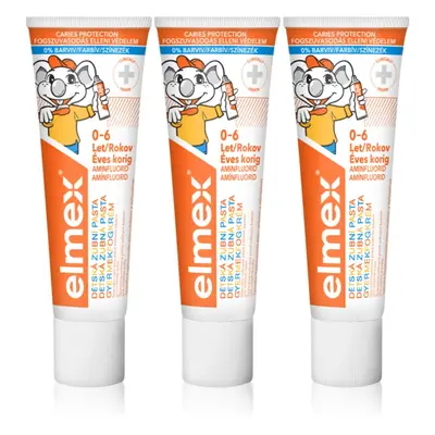 Elmex Caries Protection Kids fogkrém gyermekeknek 3 x 50 ml