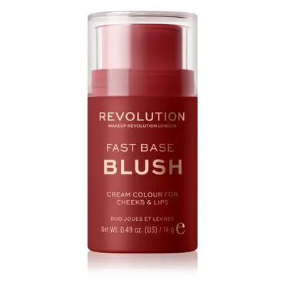 Makeup Revolution Fast Base tonizáló balzsam ajakra és arcra árnyalat Spice 14 g