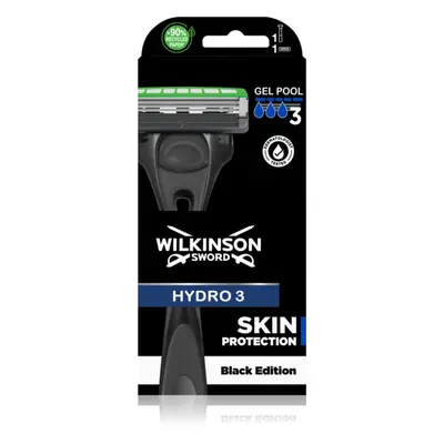 Wilkinson Sword Hydro3 Skin Protection Black Edition borotva 1 db