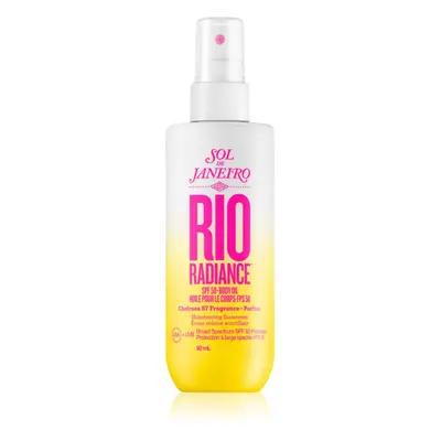 Sol de Janeiro Rio Radiance világosító olaj a bőr védelmére SPF 50 90 ml