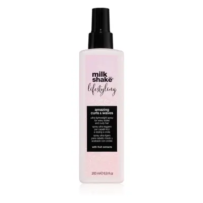 Milk Shake Lifestyling Amazing curls & waves multifunkciós hajspray a hullámos és göndör hajra 2