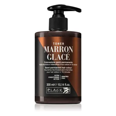 Black Professional Line Toner festék a természetes árnyalatokért Marron Glace 300 ml