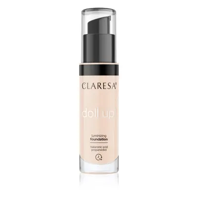 Claresa Doll Up! élénkítő make-up a természetes hatásért árnyalat 03 Light Medium 34 g