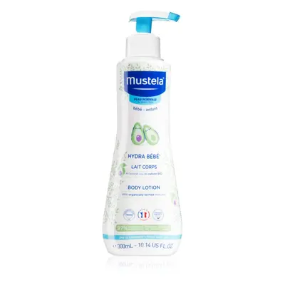 Mustela Bébé Hydra Bébé hidratáló testápoló tej a gyermek bőrre 300 ml