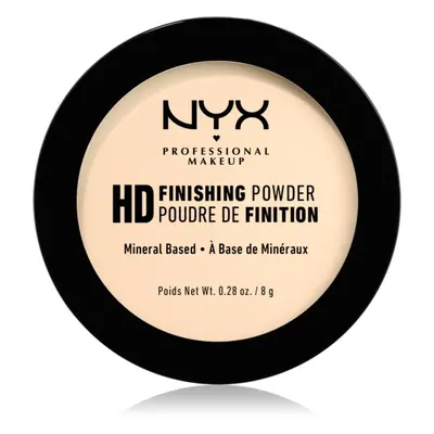 NYX Professional Makeup High Definition Finishing Powder púder árnyalat 02 Banana 8 g