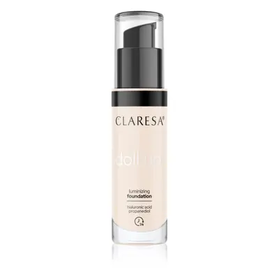 Claresa Doll Up! élénkítő make-up a természetes hatásért árnyalat 02 Light 34 g