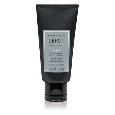 Depot No. 802 Exfoliating Skin Cleanser hámlasztó tisztító gél uraknak 50 ml