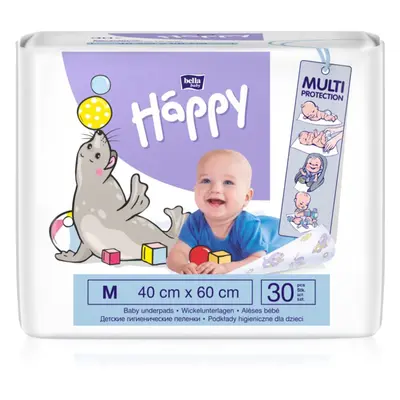 BELLA Baby Happy Size M eldobható pelenkázó-alátétek 40x60 cm 30 db